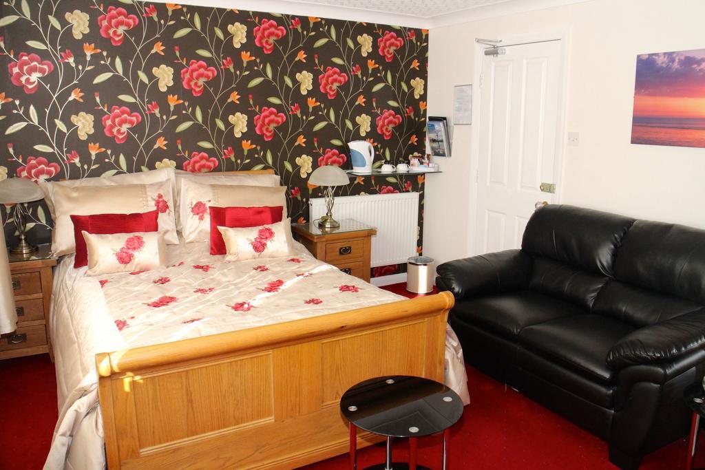 Merivon Guest House Great Yarmouth Rum bild